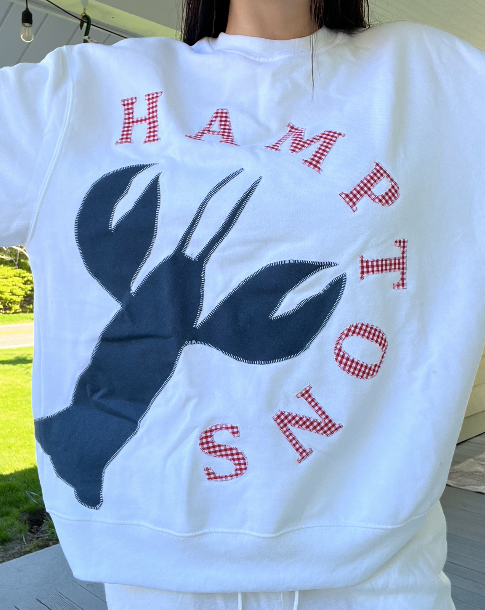 Navy Lobster Crewneck