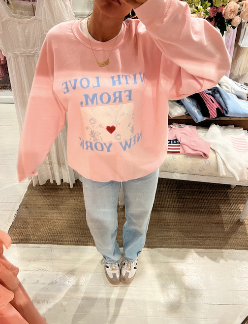 With Love From New York Crew Neck