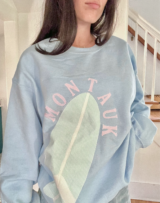 Montauk Surf Board Crew Neck