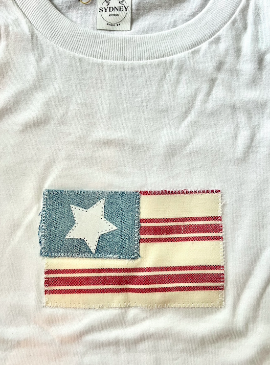 Denim Flag Tee