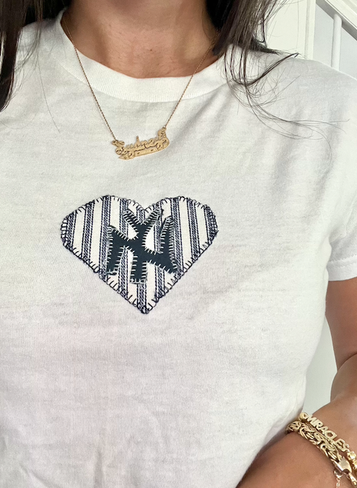 Baseball Tee Navy