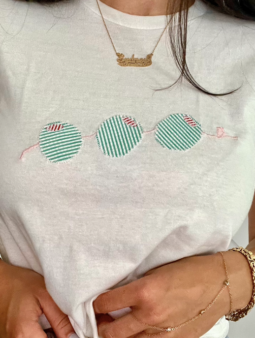 White Olive Martini Tee