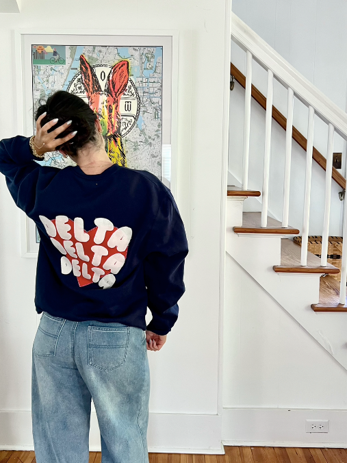 Tri Delta Crew Neck