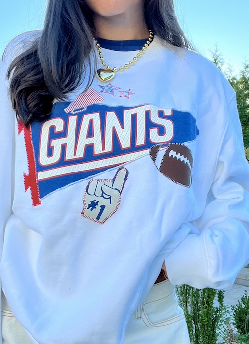 Giants Vintage Pennant Crewneck