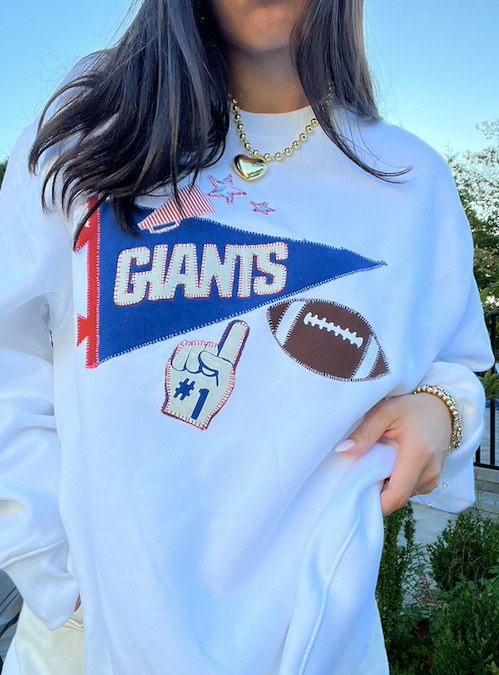 Giants Pennant Crewneck