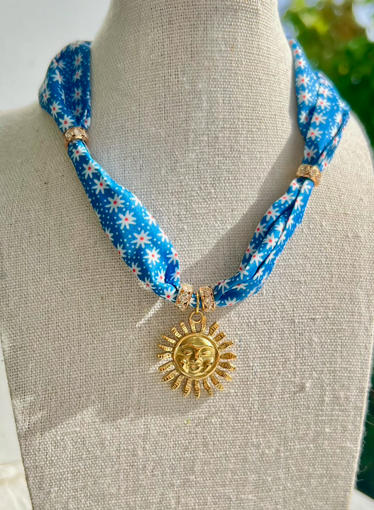Sunshine Bandana Necklace