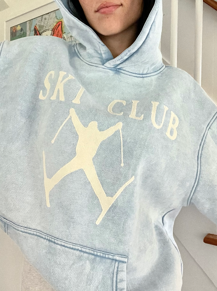 Frosted Ski Club Hoodie